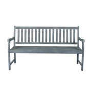 Laurel 59" 3-Seat Acacia Wood Garden Bench