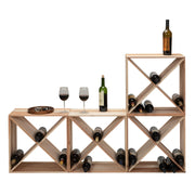 24 Bottle Stackable Wine Rack