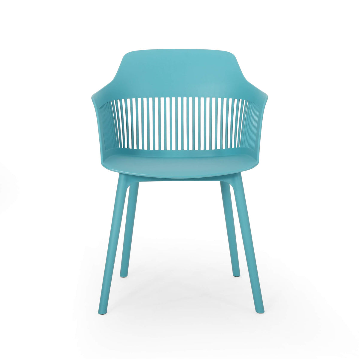 Outdoor Dining Chair Set of 4 Teal