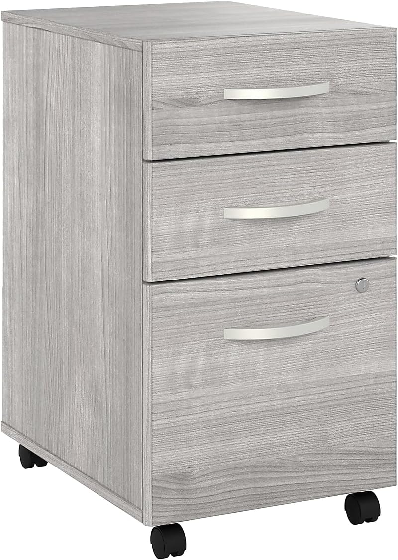 3 Drawer Mobile File Cabinet with Lock