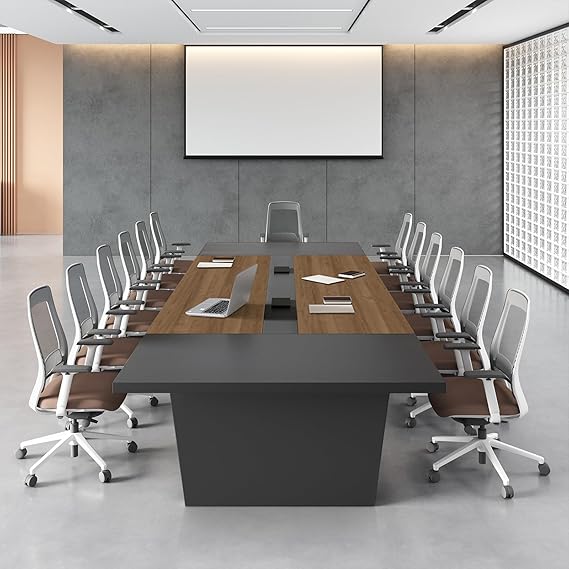 10FT Conference Table with Cable Management