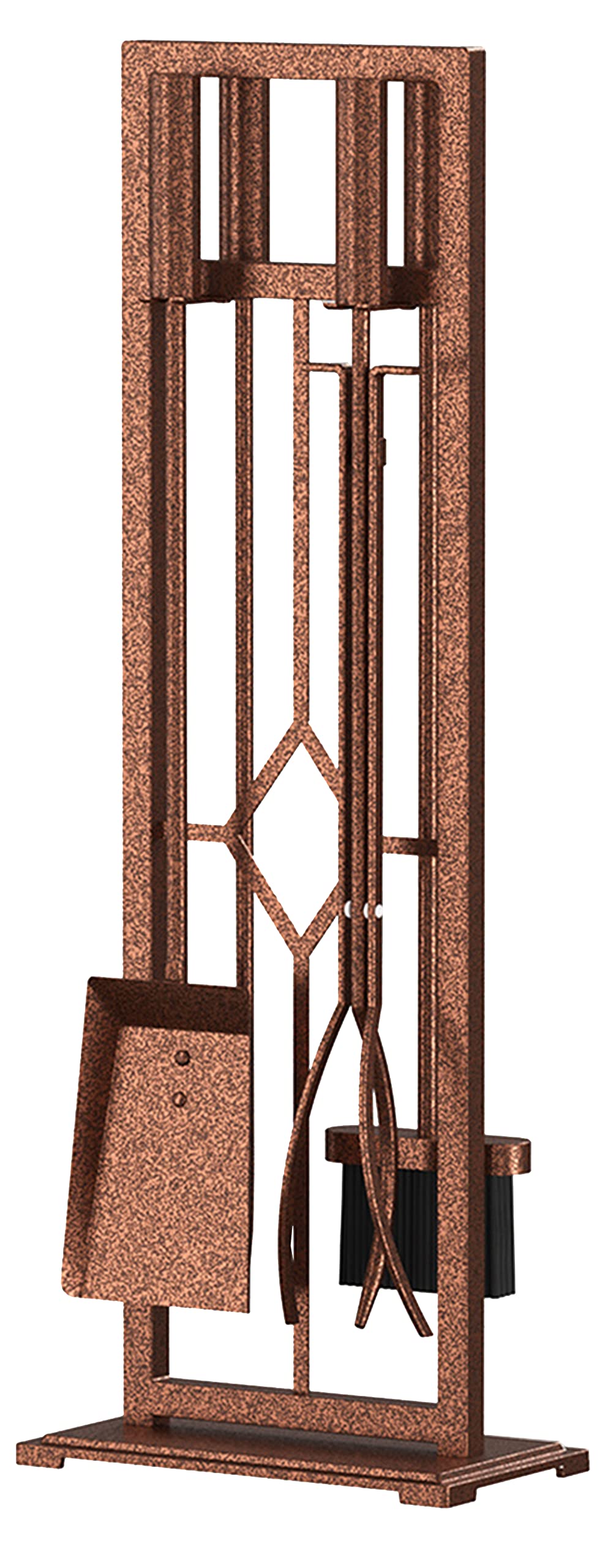5-Piece Wrought Iron Fireplace Tool Set