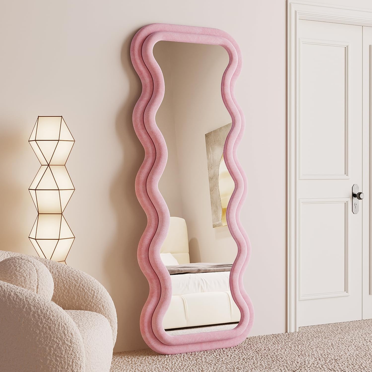 Full Length Wavy Mirror 63x24