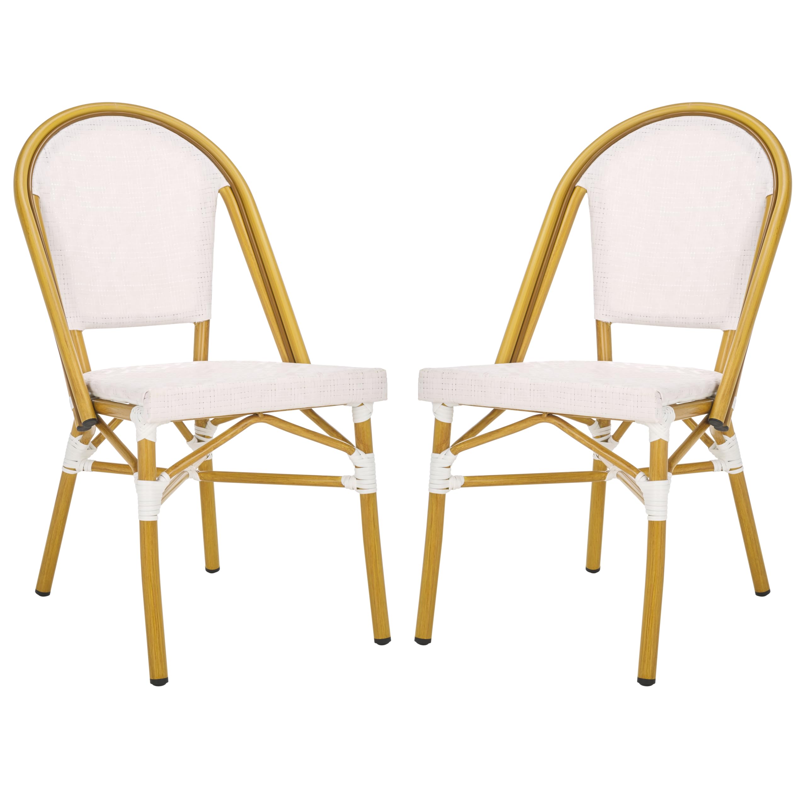Lydia White Bistro Chair Set of 2