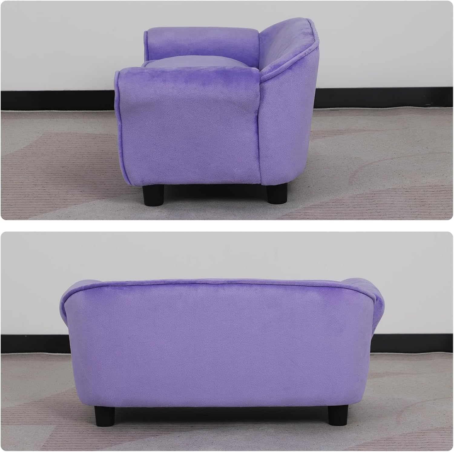 Small Dog Sofa Bed with Washable Cushion