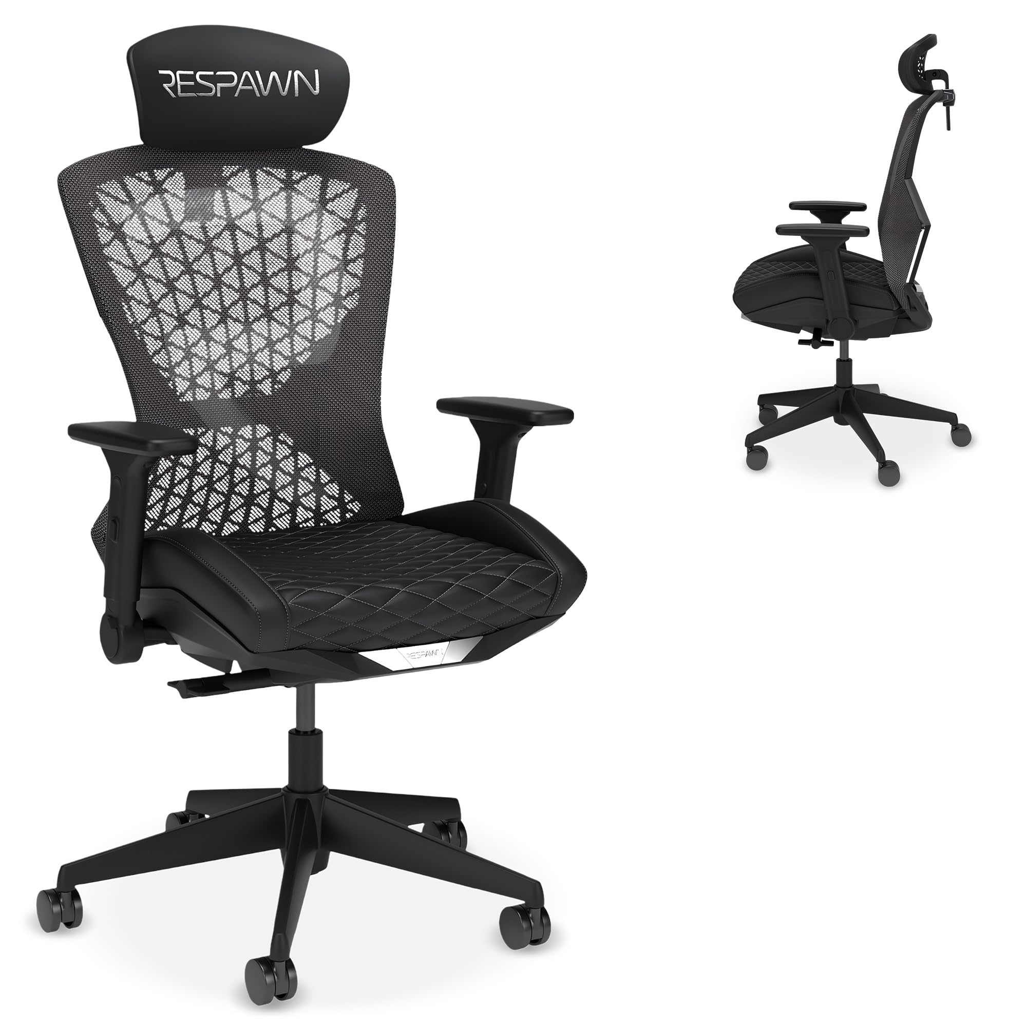 SPIRE Ergonomic Gaming Chair with Cooling Gel Seat and Mesh Back