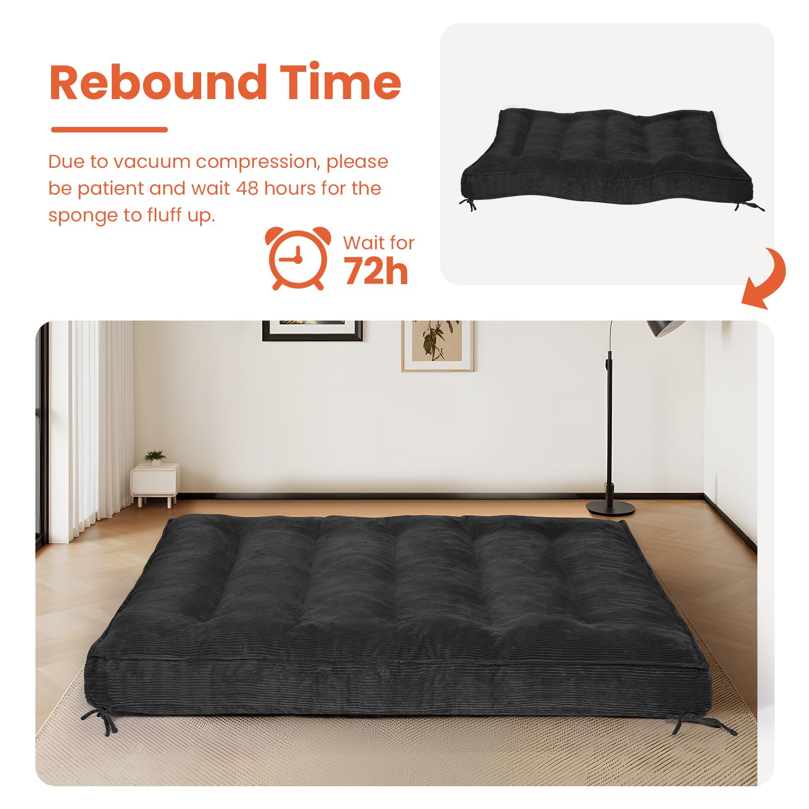 8" Full Size Futon Mattress