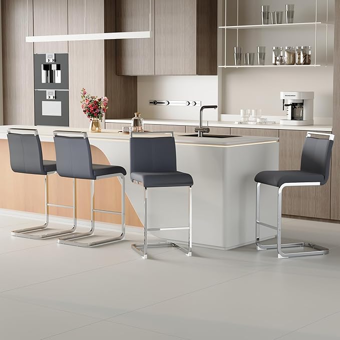 Counter Height Bar Stools Set of 3