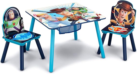 Spider-Man Kids Table and Chair Set with Storage