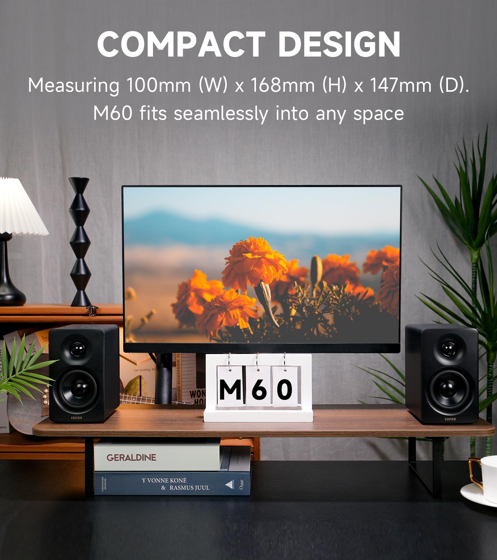 M60 Bluetooth Desktop Speakers with Hi-Res Audio