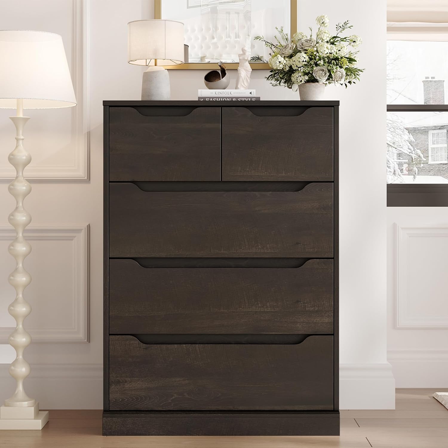 5 Drawer Dresser with Storage