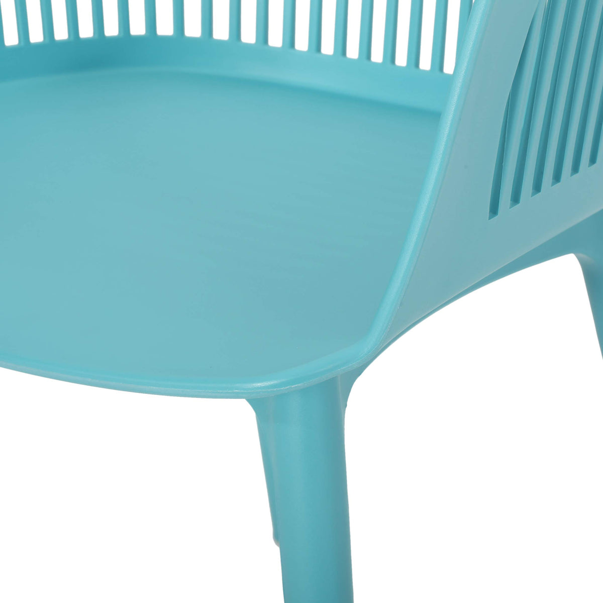 Outdoor Dining Chair Set of 4 Teal