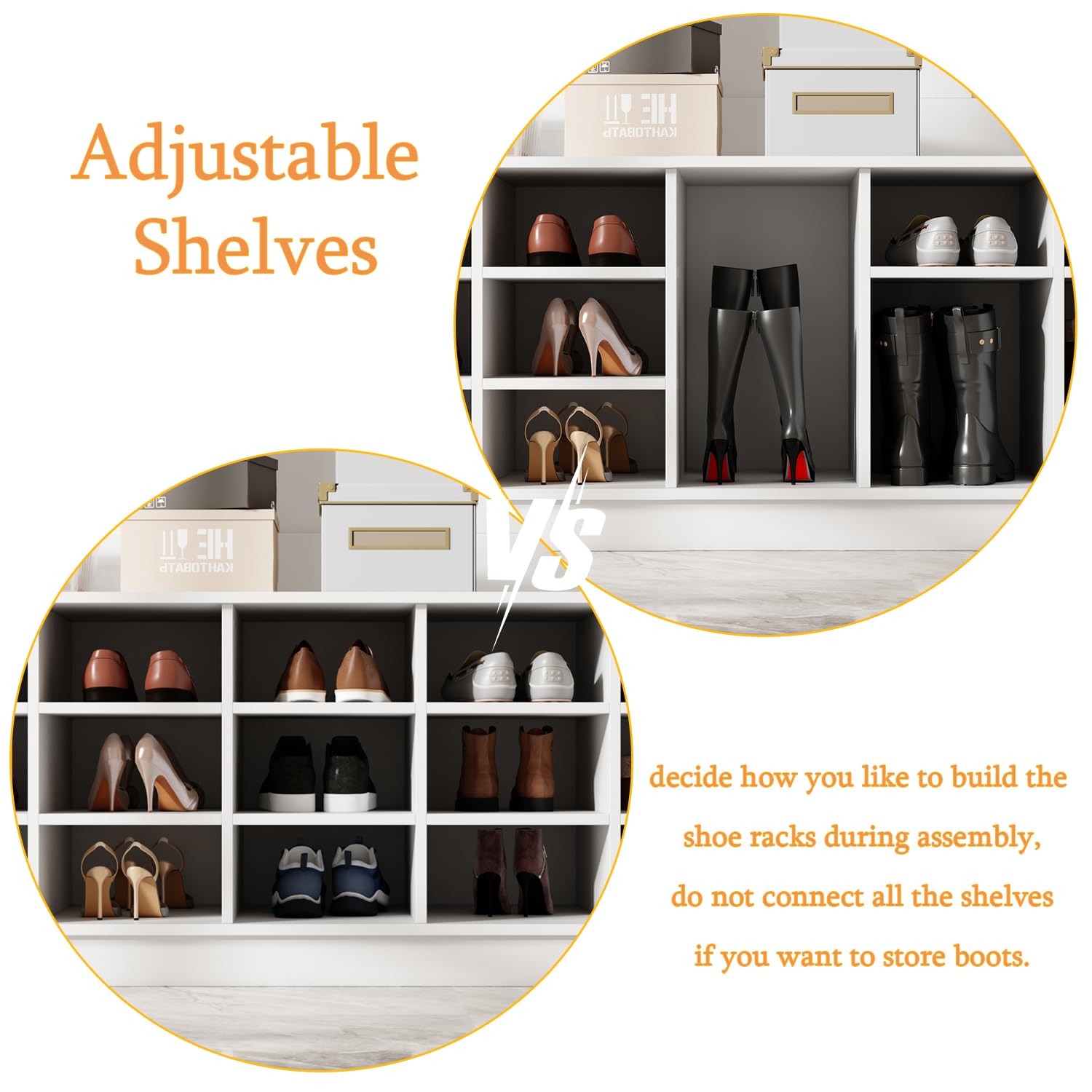 Hall Tree with Bench and Shoe Storage