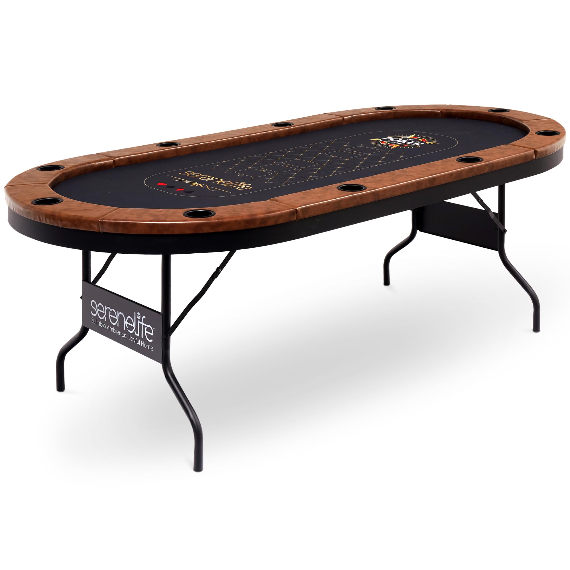 7ft Poker Table for 10 Players