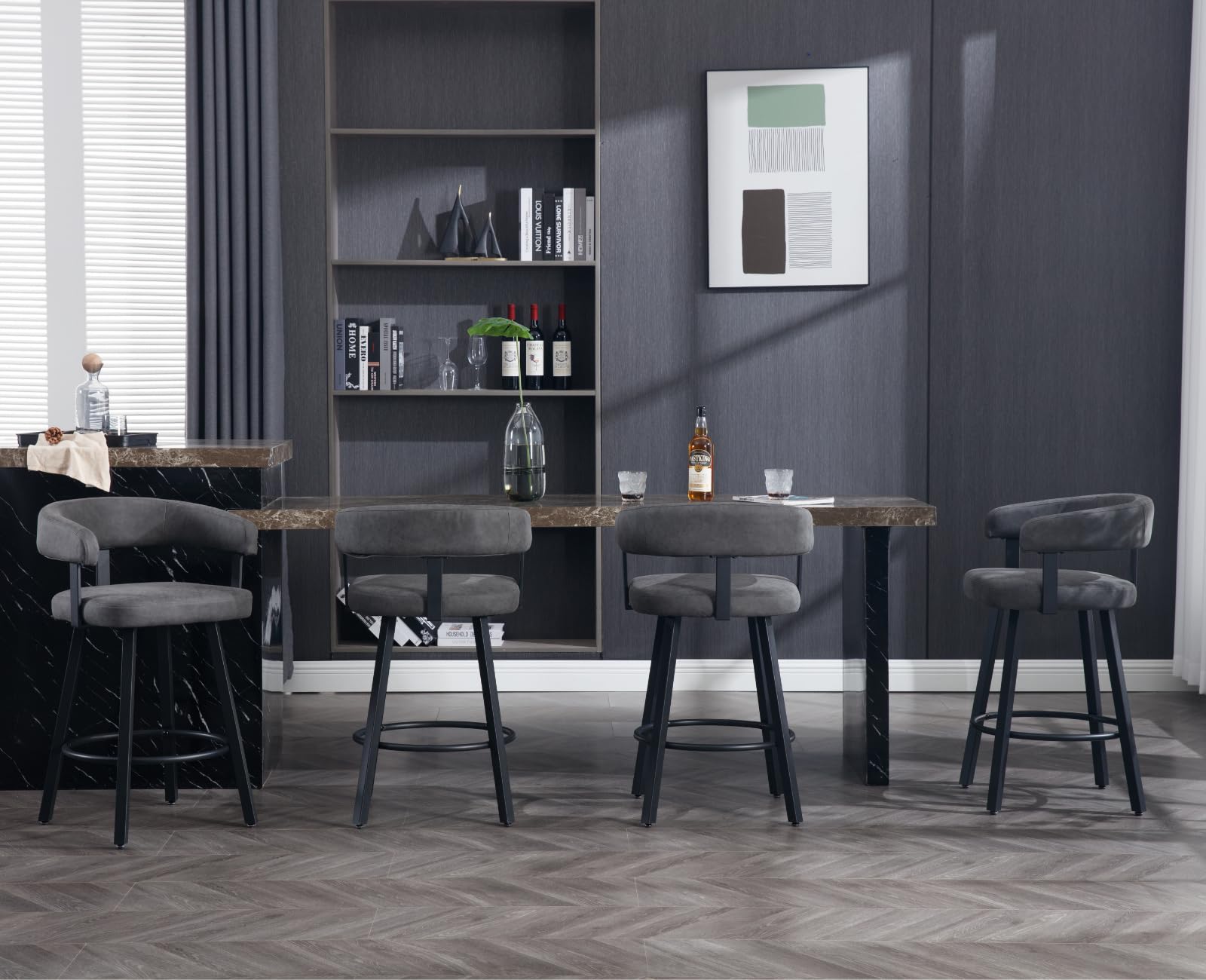 Counter Height Bar Stools Set of 4