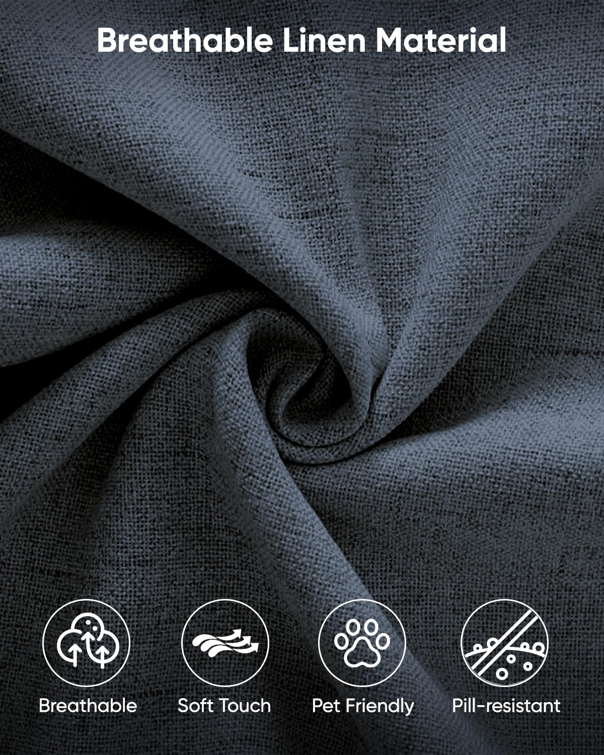 76 Inch L Shaped Sectional Sofa with Storage Ottoman