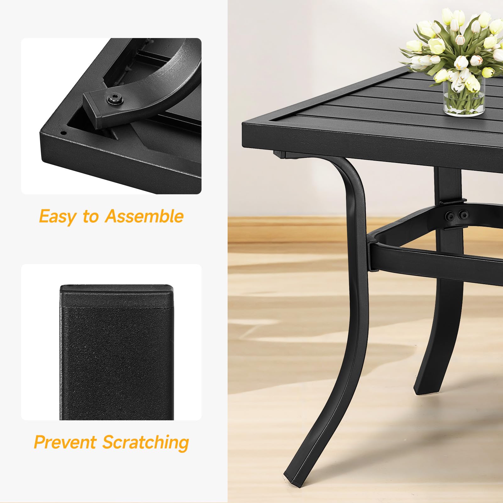 Small Metal Outdoor Coffee Table