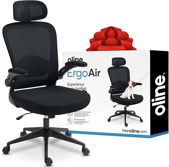 Ergonomic Mesh Office Chair with Adjustable Lumbar