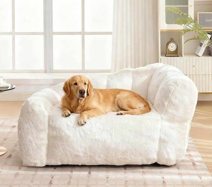 Dog Sofa Couch Pink Memory Foam