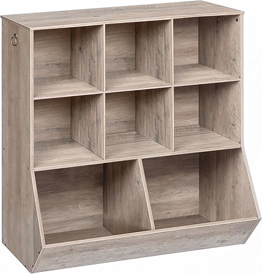 Kids Bookshelf with 8 Cubicles