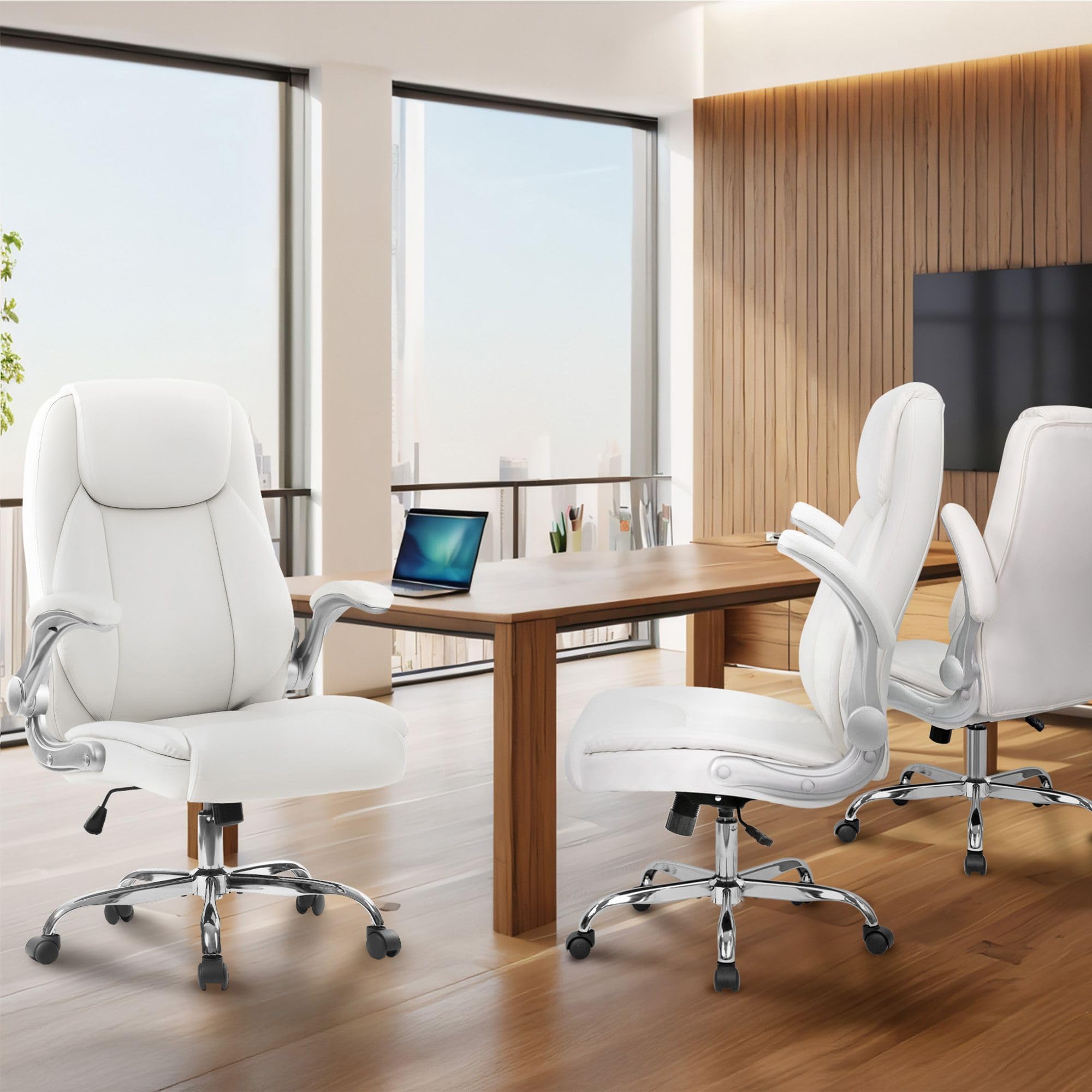 Ergonomic Office Chair with High Back Support