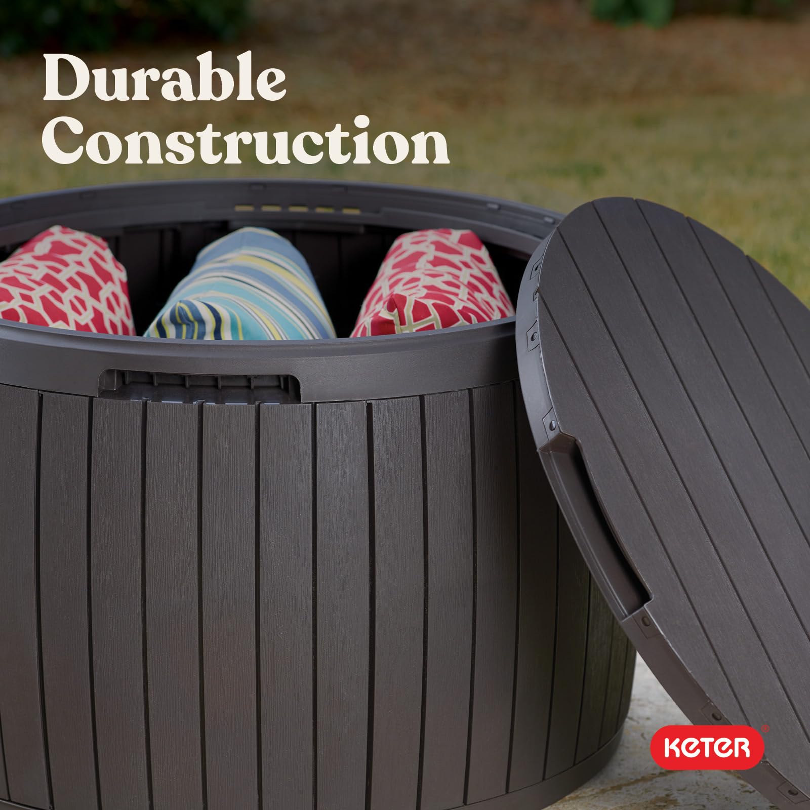 37 Gallon Outdoor Deck Box