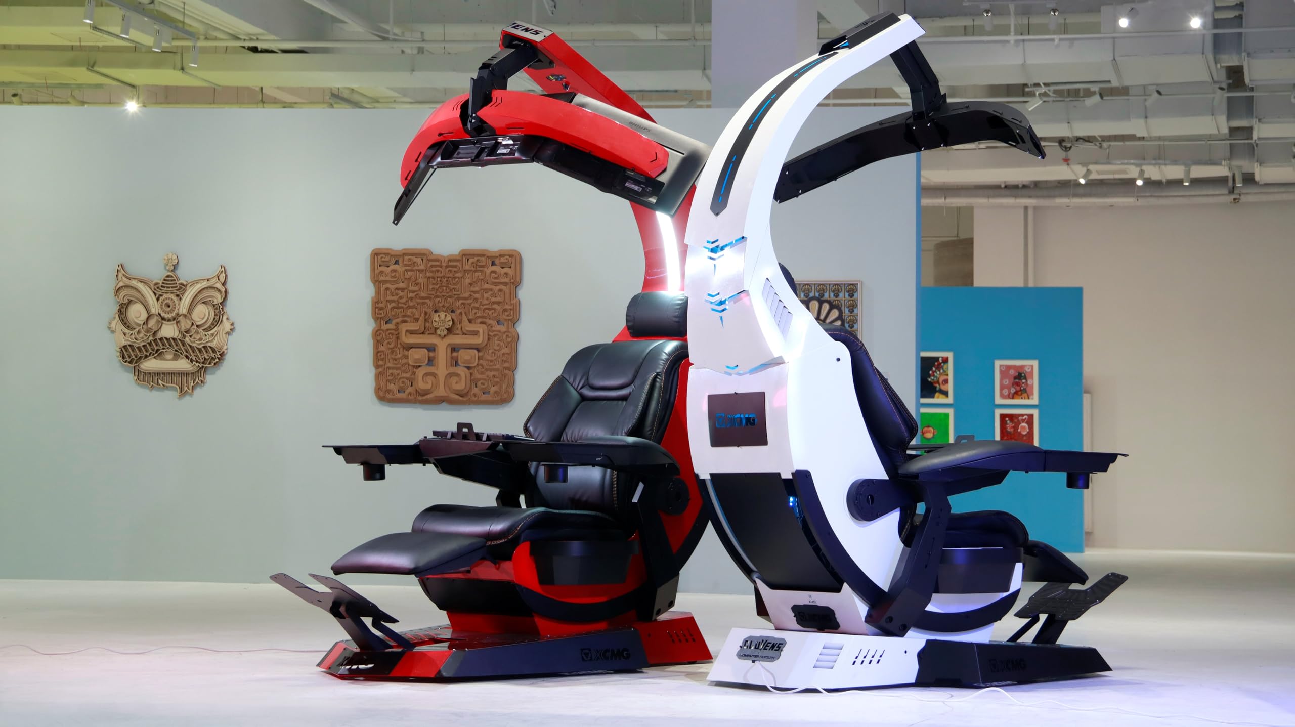 Zero Gravity Gaming Chair Cockpit Workstation
