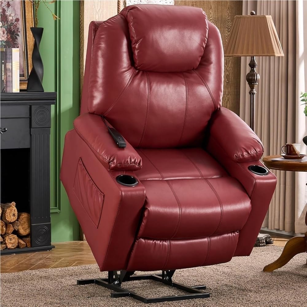 Electric Power Lift Recliner Chair with Massage and Heat