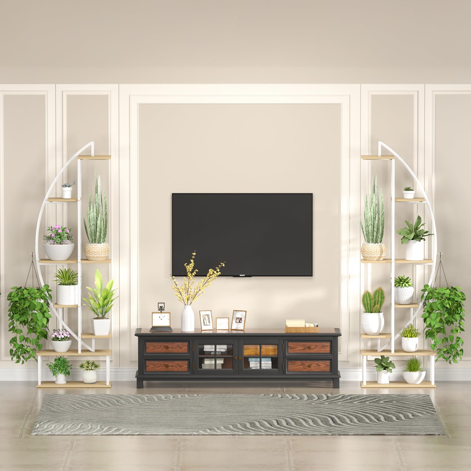 7-Tier Plant Stand with Grow Lights