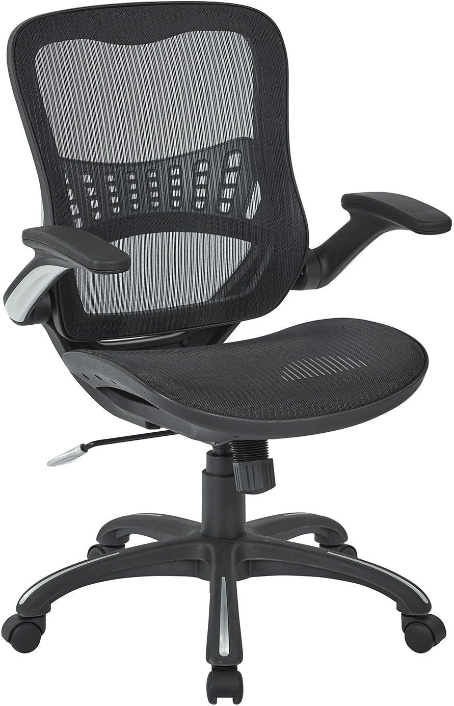 Ventilated Mesh Office Chair with Lumbar Support