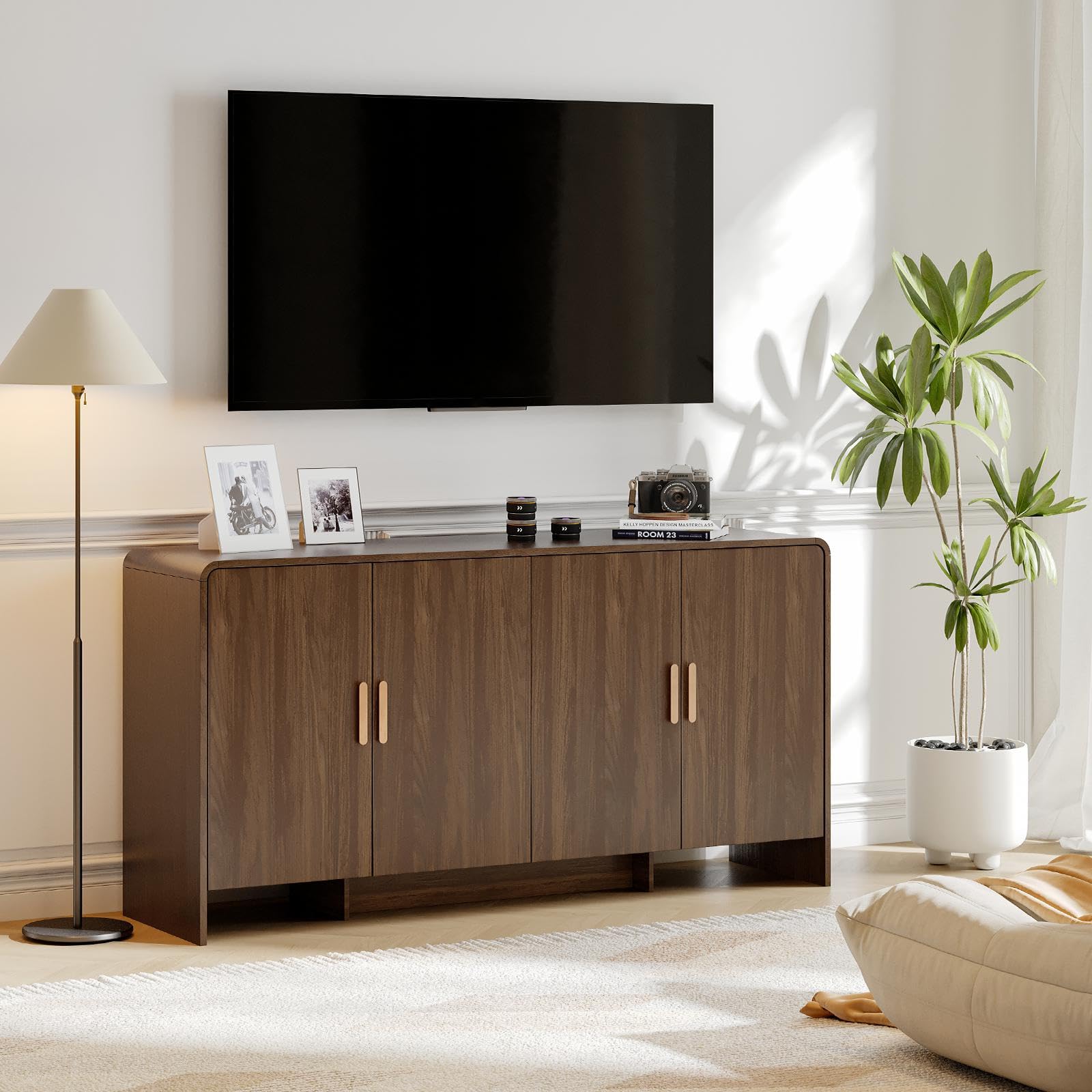 60" Sideboard Buffet Cabinet with Storage