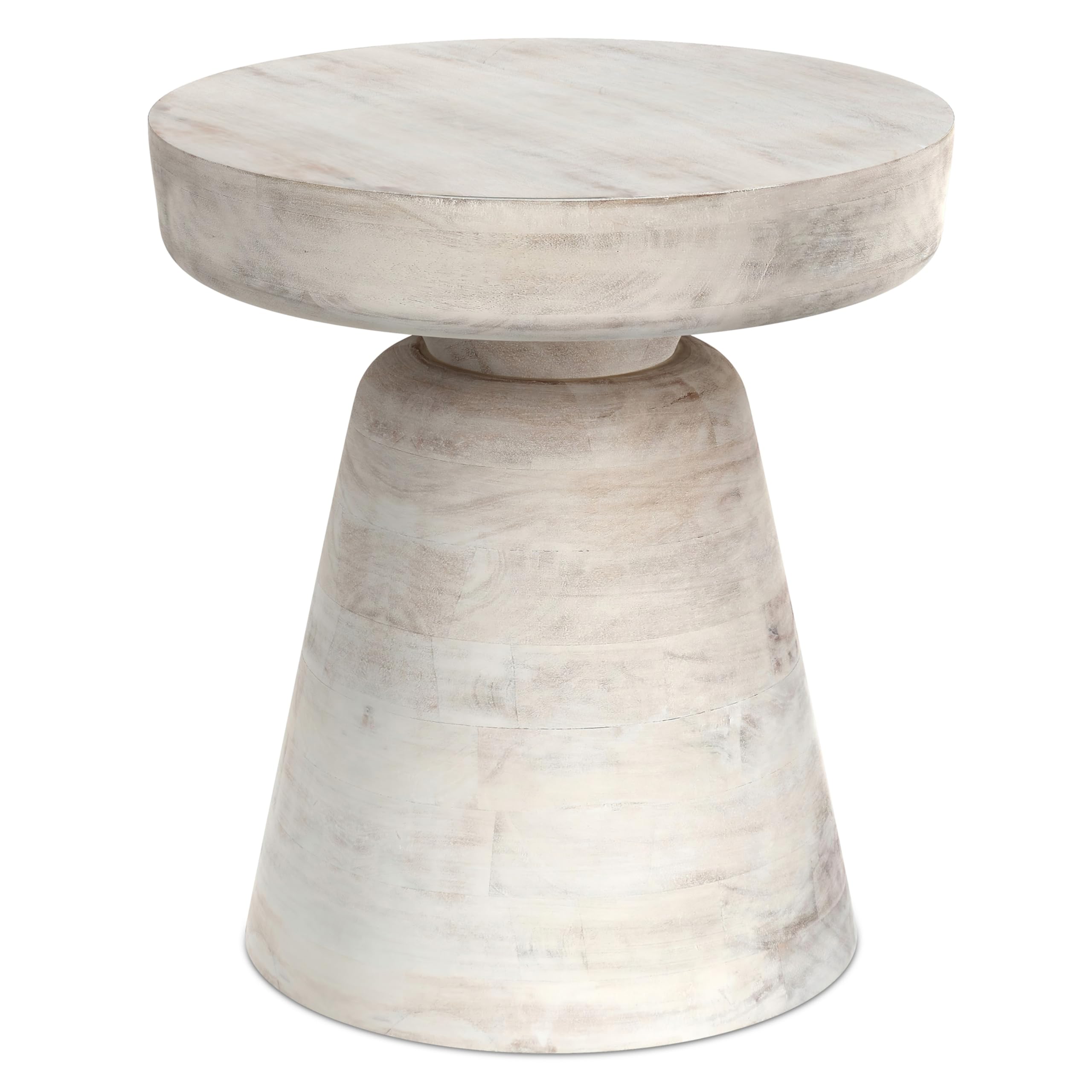 Robbie Solid Mango Wood Accent Table