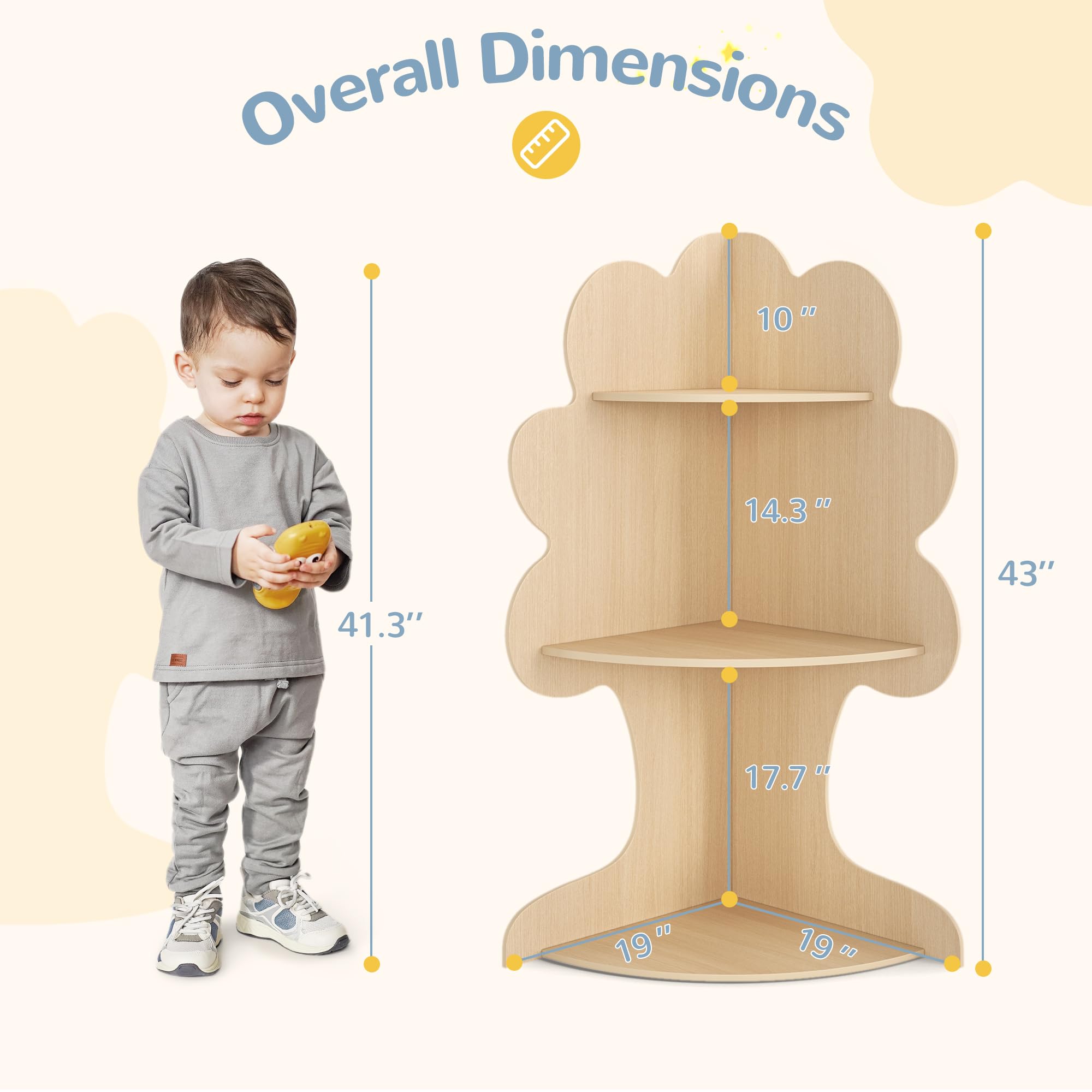 Tree Kids Corner Bookshelf
