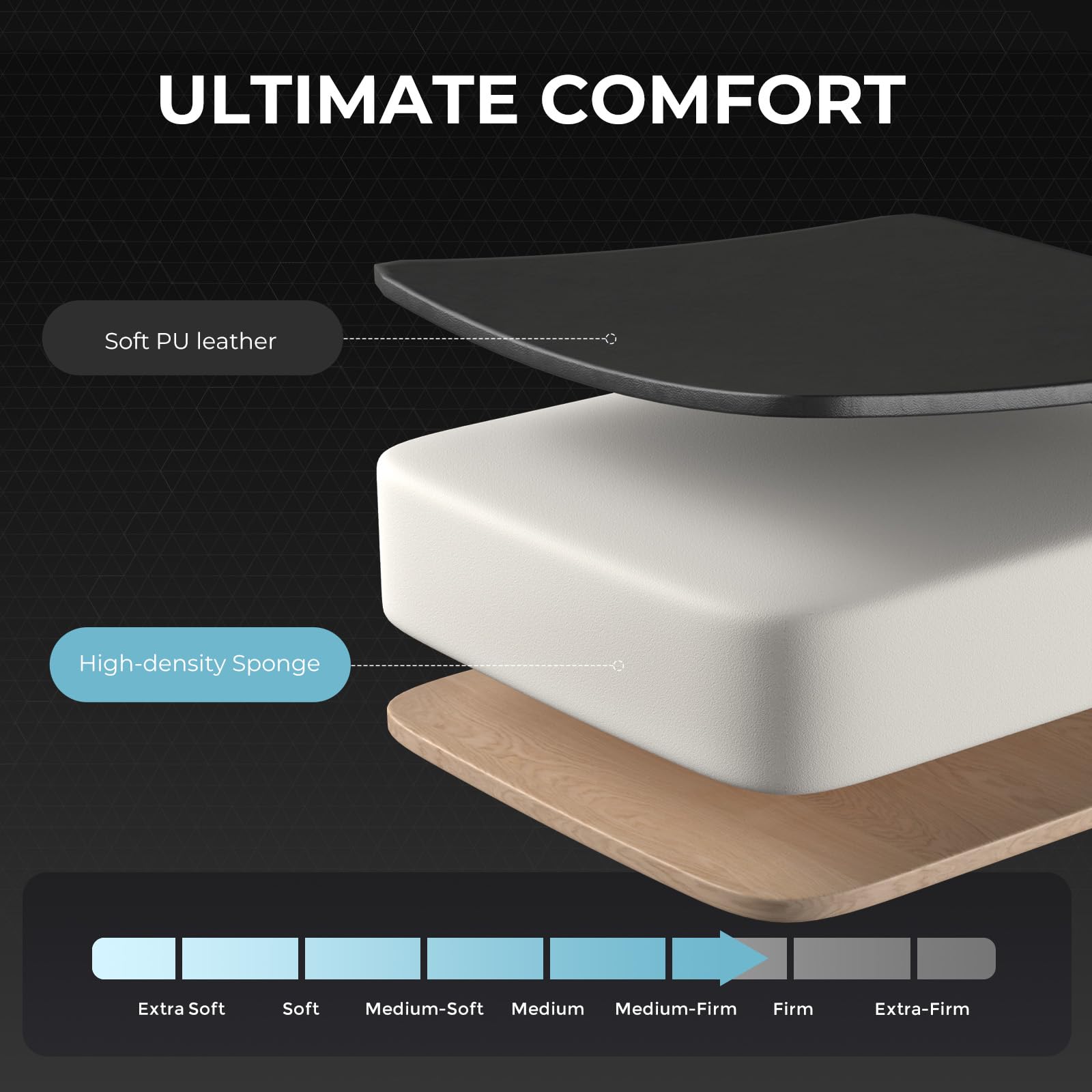 Gaming Chair with Footrest and Lumbar Support