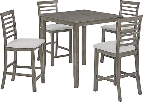 5-Piece Counter Height Dining Set