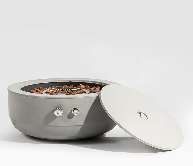 42" Rectangular Propane Fire Pit Table - 50,000 BTU