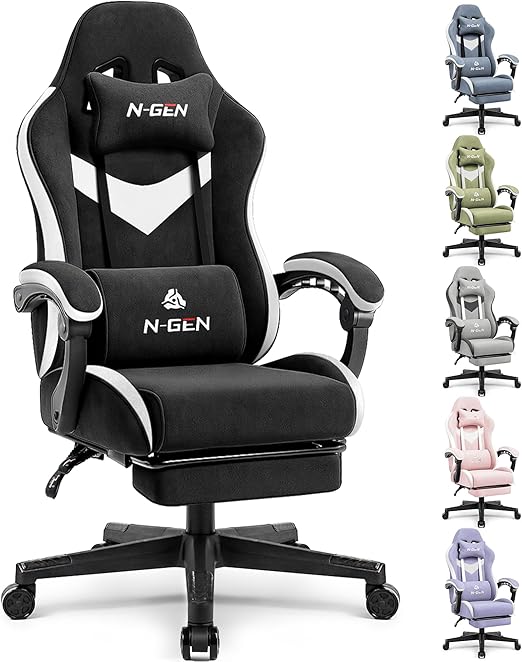 Ergonomic Gaming Chair with Lumbar Support