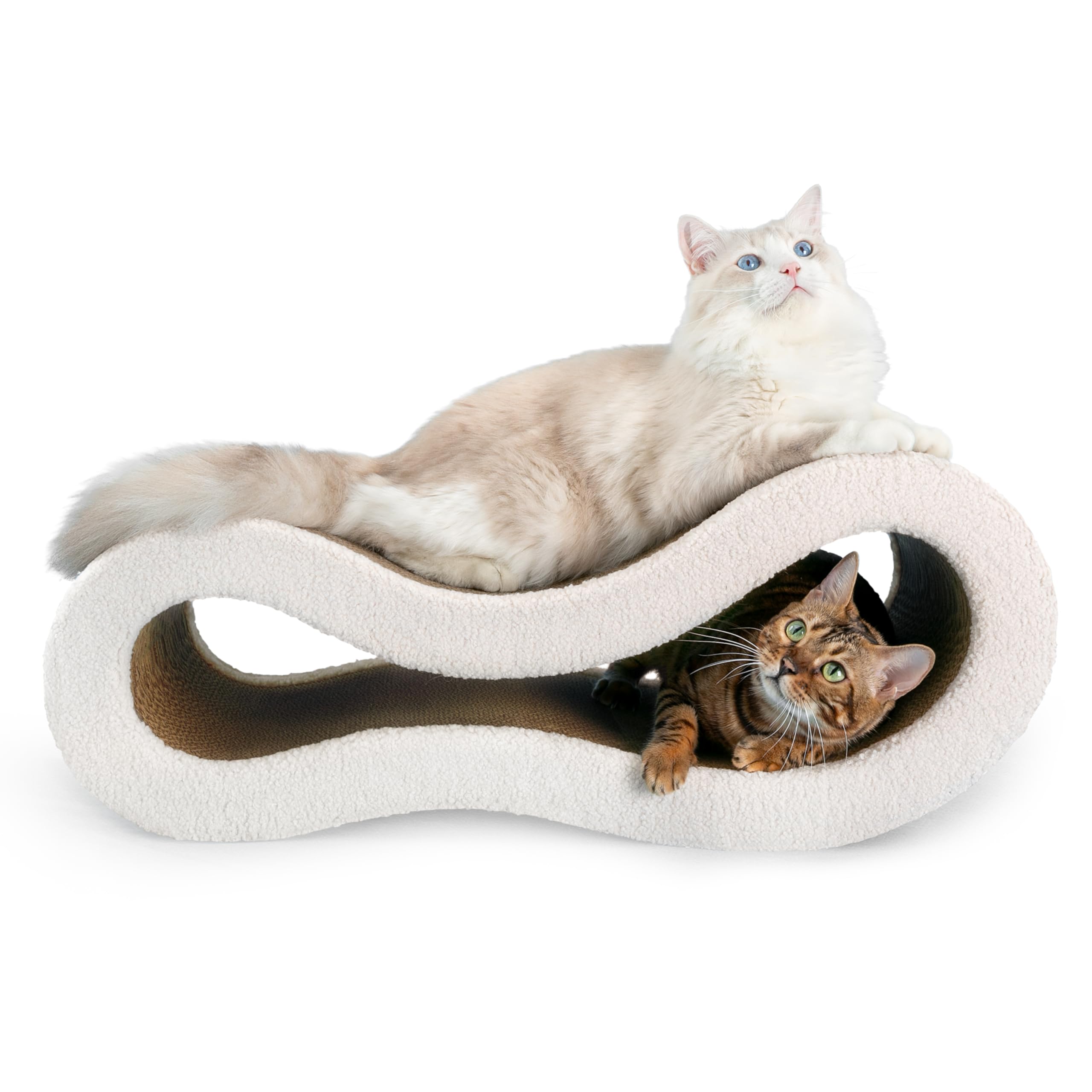 Cloud Lounge Cat Scratching Pad with Ergonomic Support
