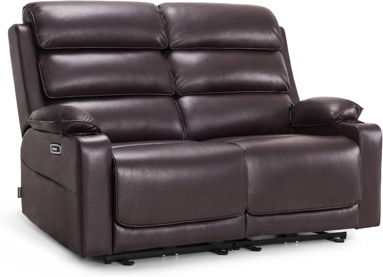 63.4" Oversized Reclining Loveseat with Heat and Massage