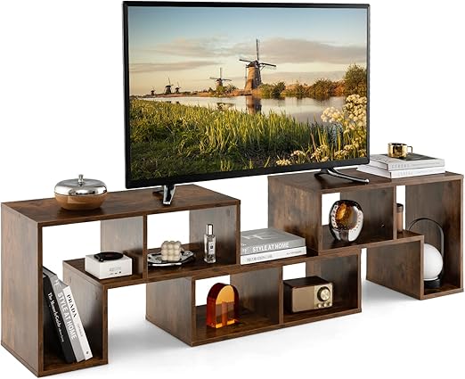 3-Piece Console TV Stand for 50-65 Inch TV