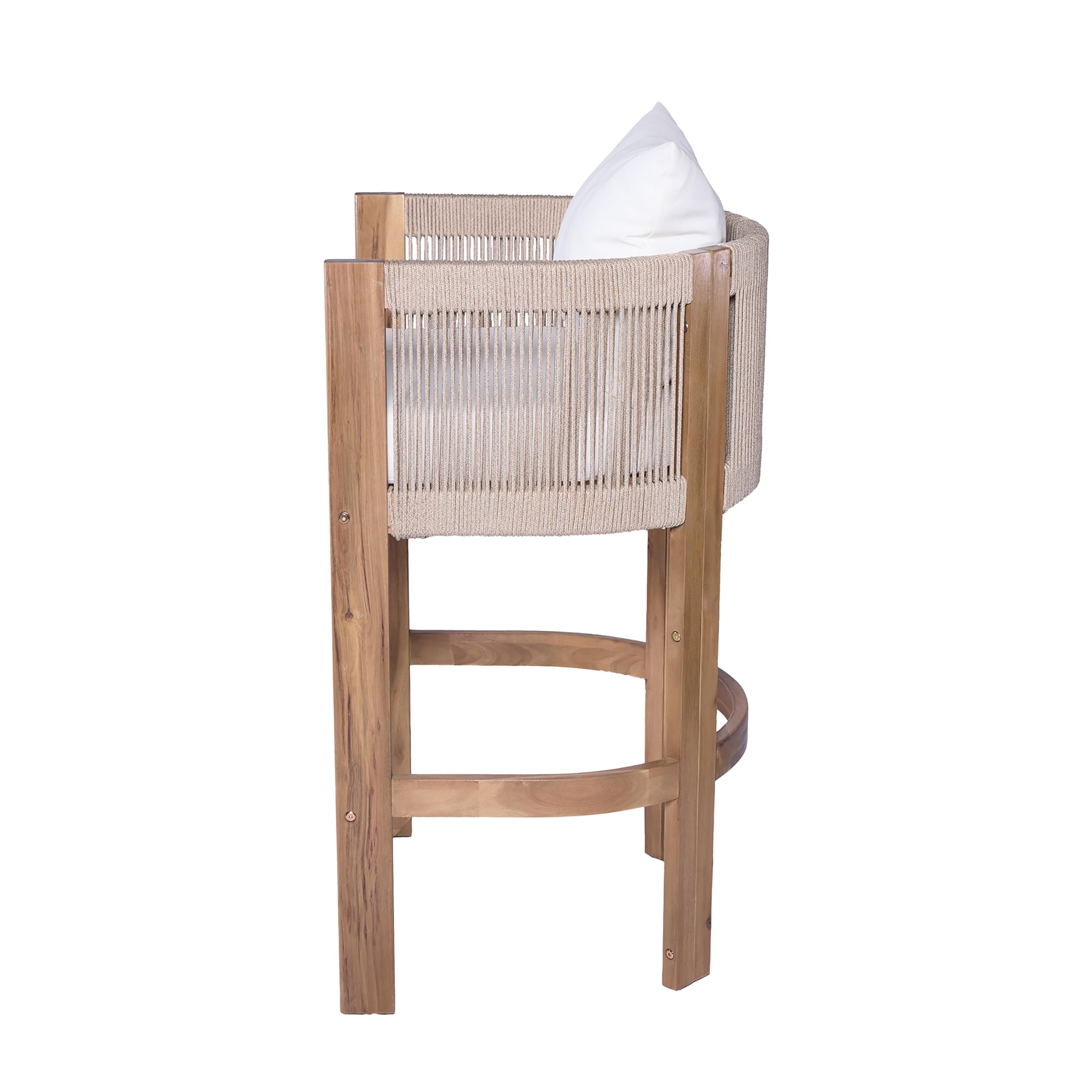 Outdoor Counter Height Bar Stools Set of 2