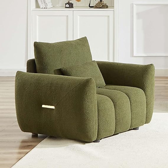 3-Piece Teddy Sofa Set - 2 Chairs & Oversized 3-Seater Couch