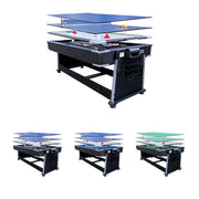 7-Foot 3-in-1 Multi-Game Swivel Table