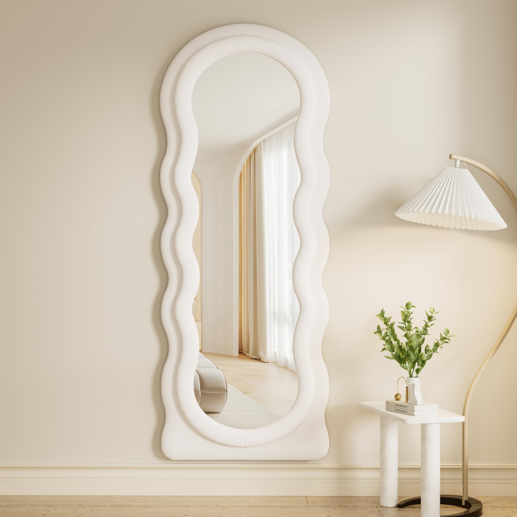 Wavy Full Length Mirror 63x24