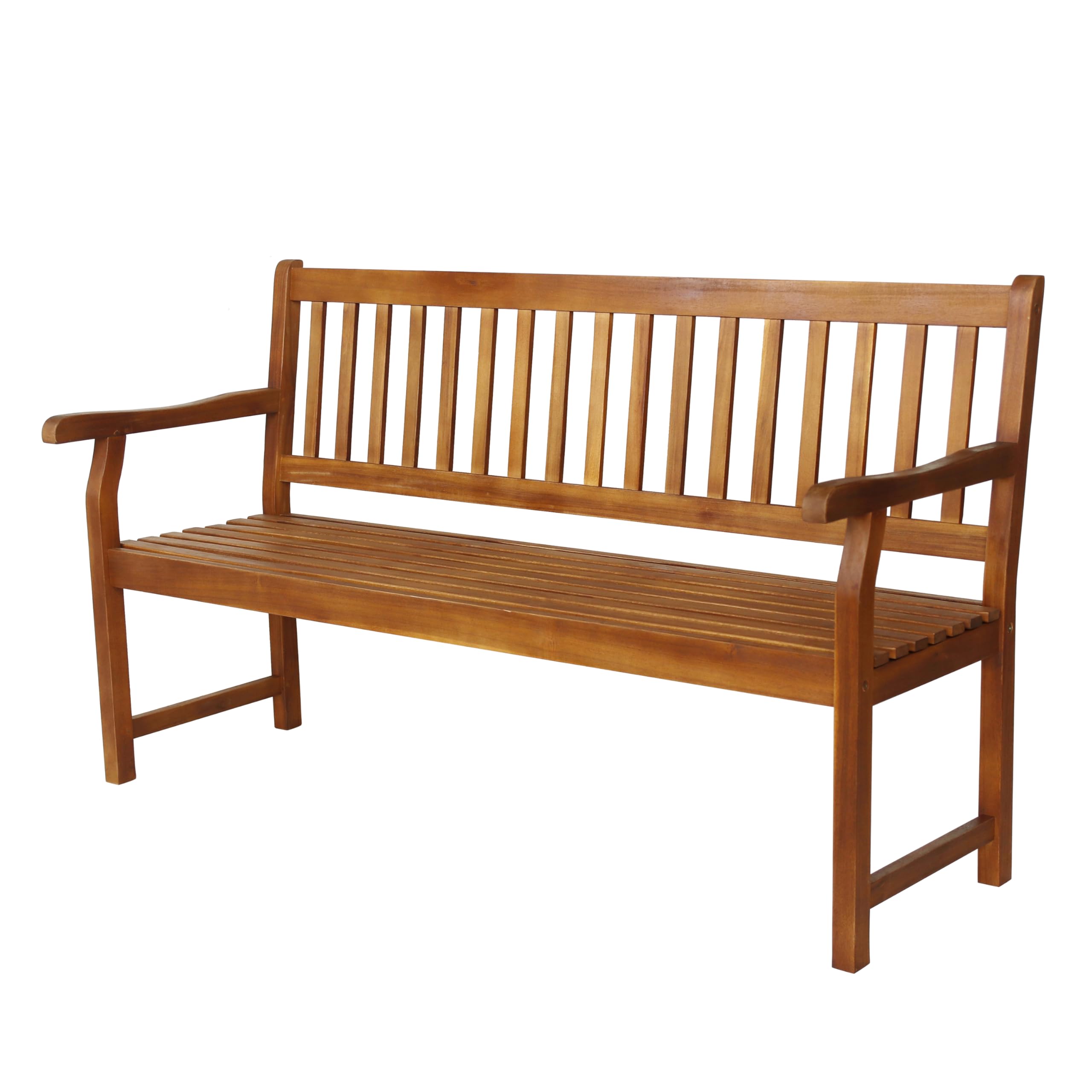 Acacia Wood Outdoor Garden Bench