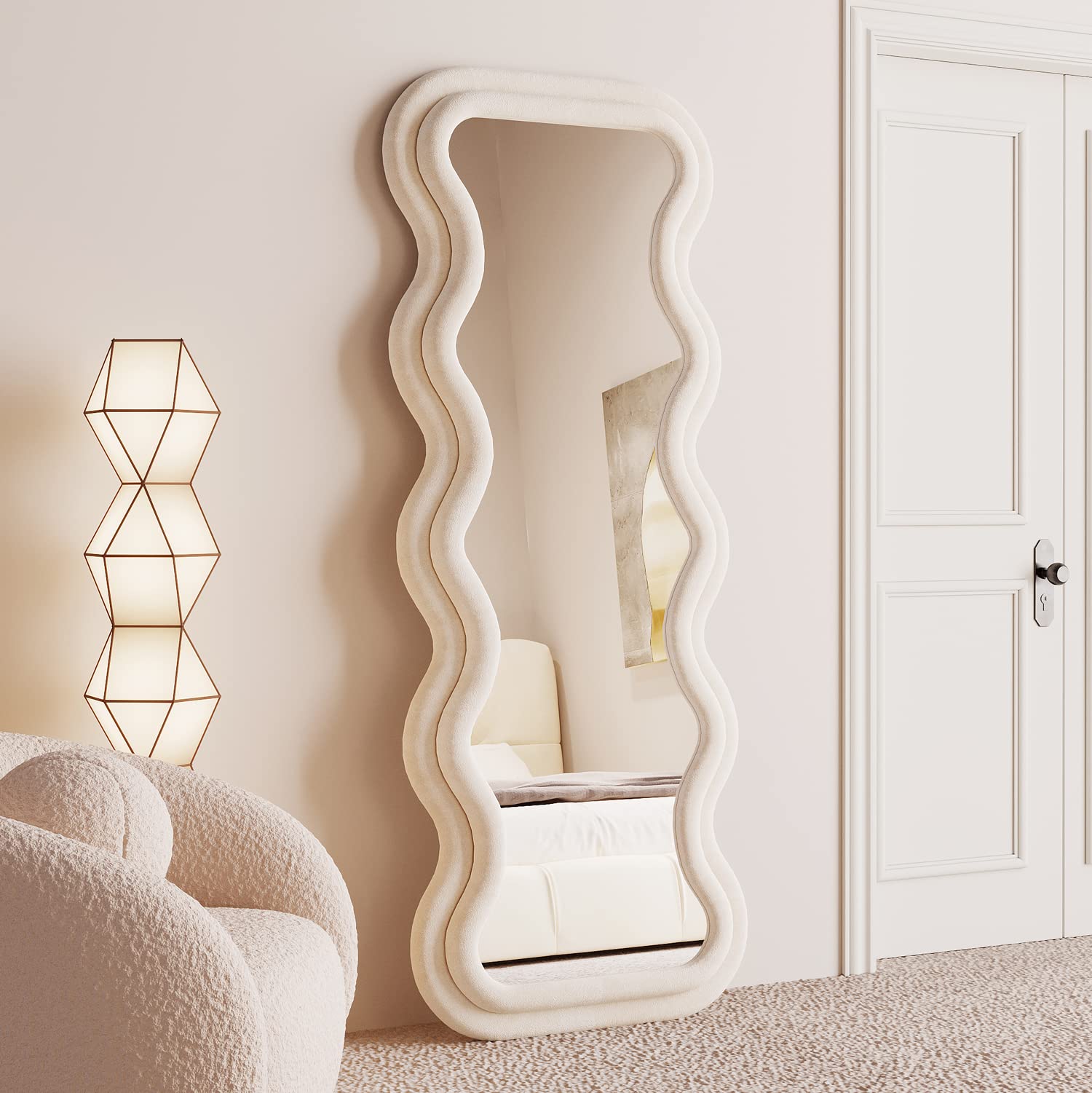 Full Length Wavy Mirror 63x24