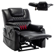 Dual Motor Lift Chair with Massage and Heat - 400lbs Capacity