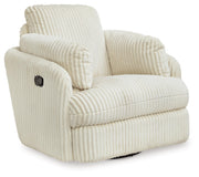 Manual Press-Back Swivel Glider Rocker Recliner with Storage