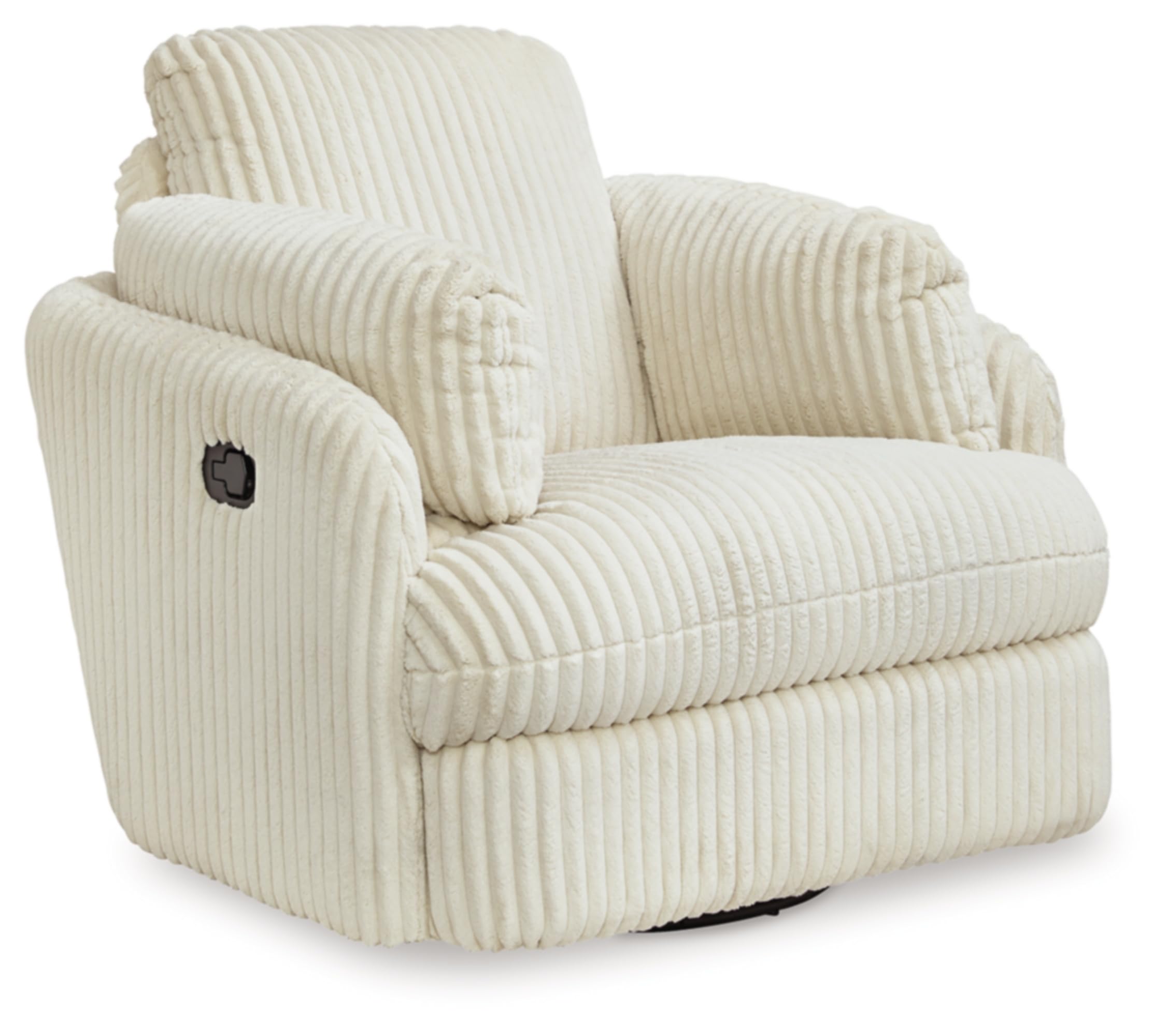 Manual Press-Back Swivel Glider Rocker Recliner with Storage