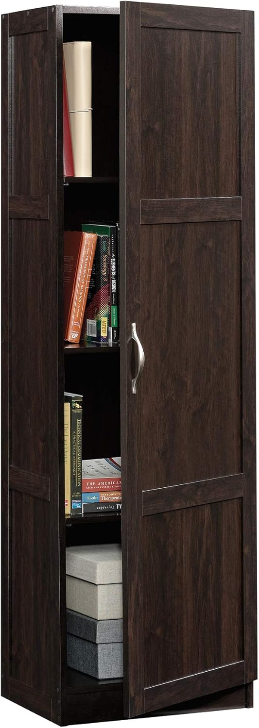Tall Storage Cabinet with Adjustable Shelves